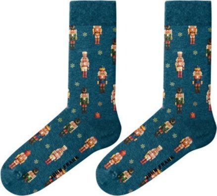 Dámské ponožky John Frank WJFLSFUN-CH31 Barva: Petrolejová, Velikost: UNI