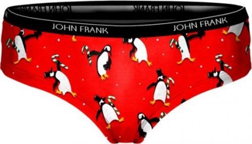 Dámské kalhotky John Frank WJFD-H47-CH Barva: červená, Velikost: L