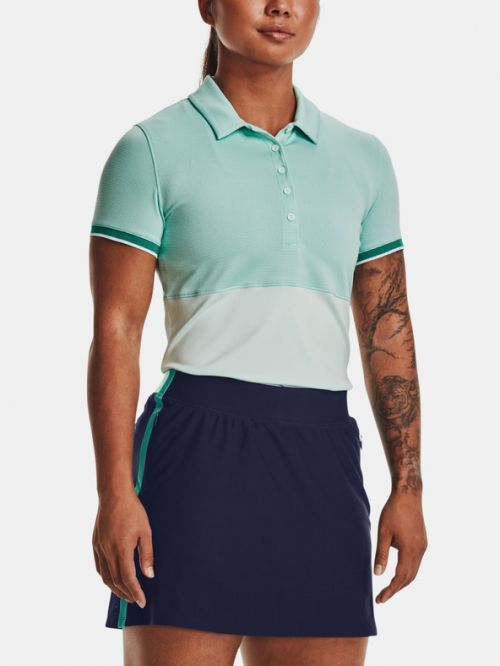 Polokošile Under Armour UA Zinger Point SS Polo-GRN