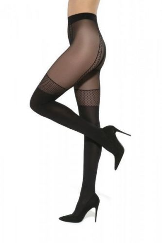 Gatta Girl up 42 nero Punčochové kalhoty 2 černá