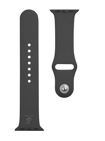 Tactical 456 Silikonový Řemínek pro Apple iWatch 1/2/3/4/5/6/SE 38/40mm Black