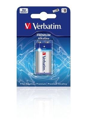 VERBATIM baterie 9V Alkalická blister 1ks