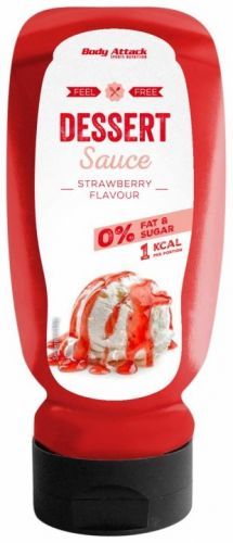 Flavdrops Body Attack Body Attack Dessert Sauce Strawberry Flavour - 320 ml
