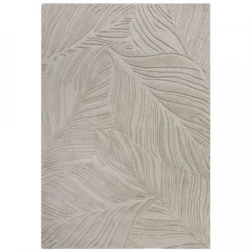 Flair Rugs koberce Kusový koberec Solace Lino Leaf Grey - 120x170 cm Šedá