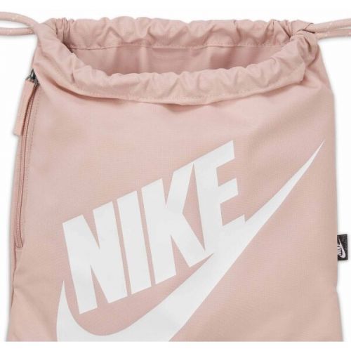 Nike HERITAGE DRAWSTRING Gymsack, lososová, velikost os