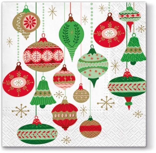 MFP 2010959 Ubrousek P 33x33 vánoční TL632000