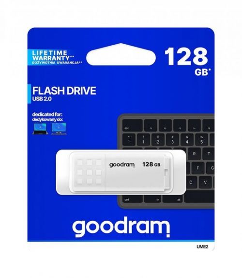 Flash disk GOODRAM UME2 128GB bílý 82488