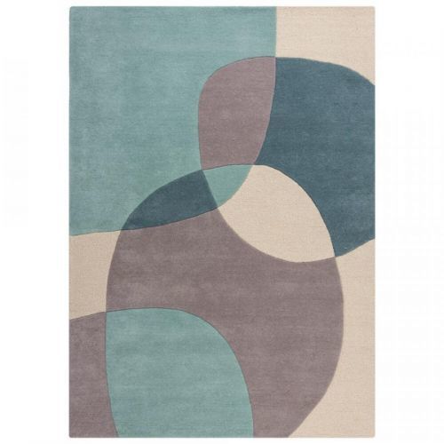 Flair Rugs koberce Kusový koberec Radiance Glow Blue - 120x170 cm Vícebarevná