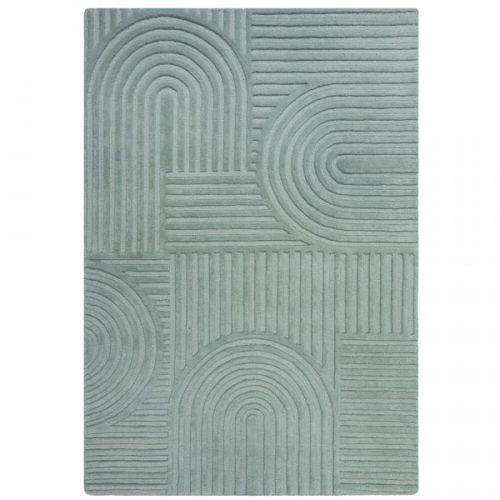 Flair Rugs koberce Kusový koberec Solace Zen Garden Duck Egg - 120x170 cm Zelená