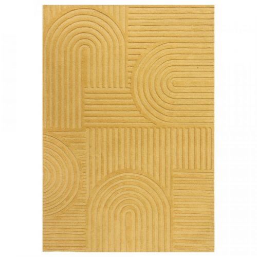 Flair Rugs koberce Kusový koberec Solace Zen Garden Ochre - 120x170 cm Žlutá