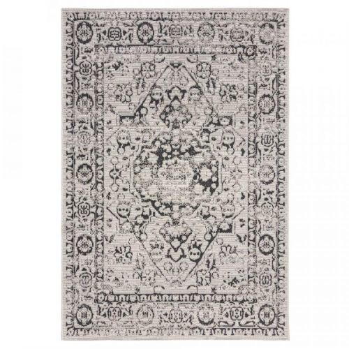 Flair Rugs koberce Kusový koberec Varano Fuera Grey - 120x170 cm Bílá