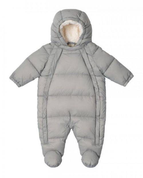 LEOKID Baby Overall Eddy Gray Mist vel. 6 - 9 měsíců (vel. 68)