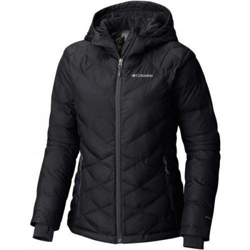 Columbia HEAVENLY HOODED JACKET Dámská zateplená bunda, černá, velikost M