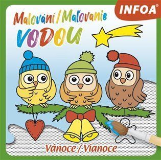 Malování / Maľovanie vodou - Vánoce / Vianoce