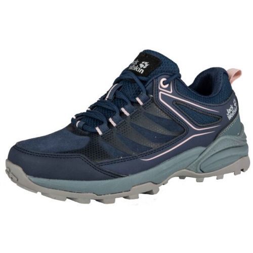 Jack Wolfskin CROSS TRAIL LOW W Dámská treková obuv, tmavě modrá, velikost 37.5