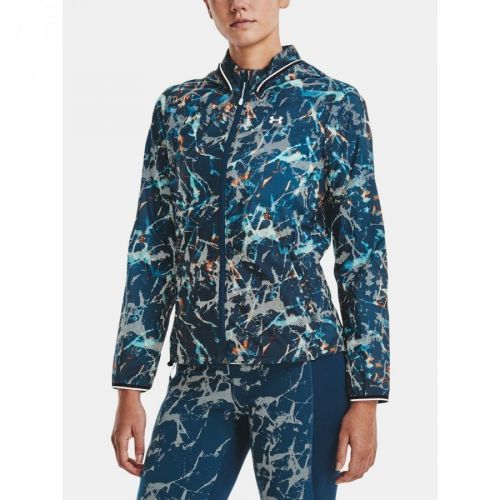 Under Armour Bunda UA STORM OutRun Cold Jacket-BLU - Dámské