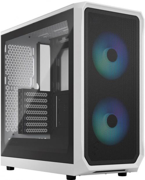 FRACTAL DESIGN Focus 2 RGB White TG Clear Tint (FD-C-FOC2A-04)