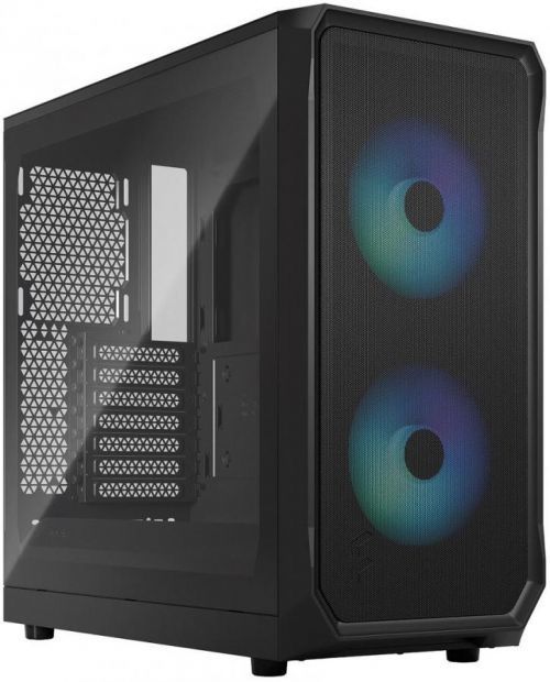 FRACTAL DESIGN Focus 2 RGB Black TG Clear Tint (FD-C-FOC2A-03)