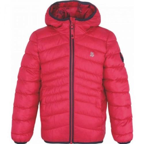 Children's winter jacket LOAP INTERMO Pink/Black