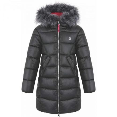 Girls winter coat LOAP INTIMOSS Black