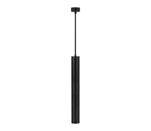 Lustr na lanku 1xGU10/35W/230V 50 cm černá