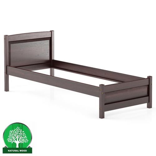 Postel borovicová LK125–80x200 ořech