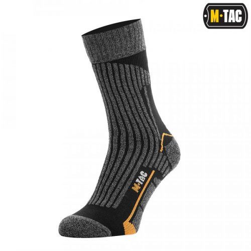 Ponožky M-Tac Coolmax 75% - černé-šedé, 39-42