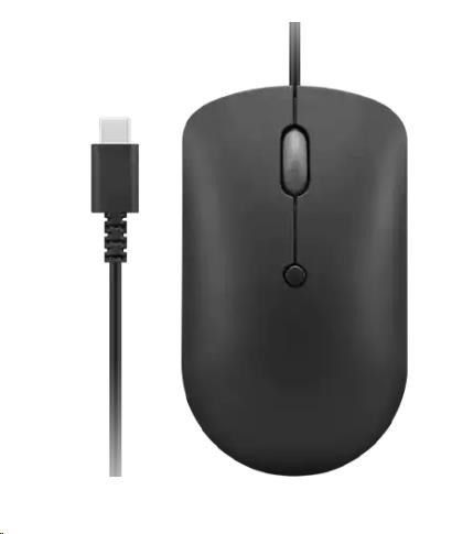 Lenovo 400 USB-C Wired Compact Mouse