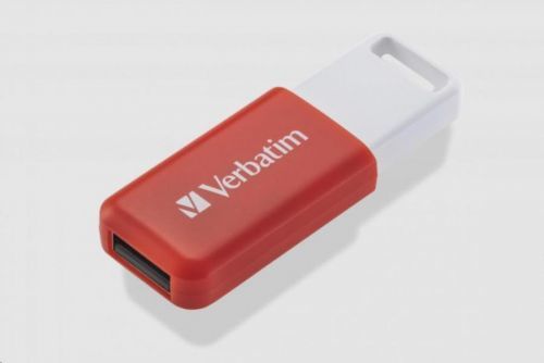 Verbatim Flash Disk 16GB DataBar USB 2.0 Drive, červená (49453)