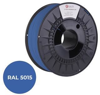 C-Tech Tisková struna (filament) PREMIUM LINE, PLA, nebeská modrá, RAL5015, 1,75mm, 1kg (3DF-P-PLA1.75-5015)