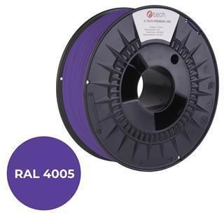 C-Tech Tisková struna (filament) PREMIUM LINE, PLA, modrofialová, RAL4005, 1,75mm, 1kg (3DF-P-PLA1.75-4005)