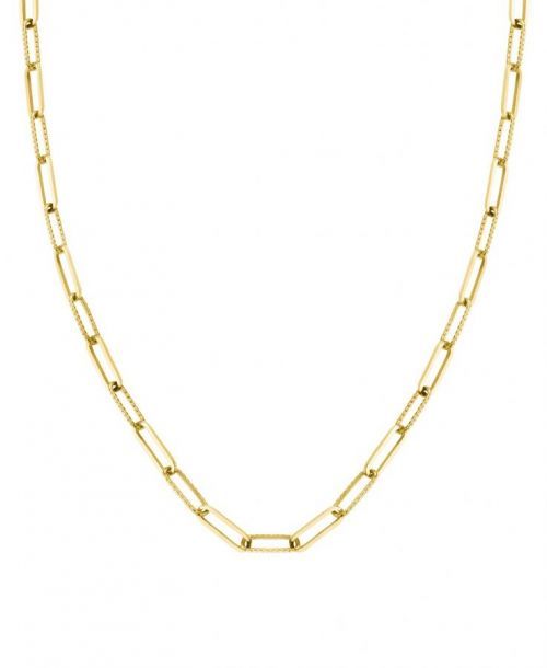 Rosefield Elegantní pozlacený náhrdelník na přívěsky The Pendant JNHCG-J628