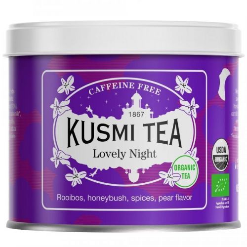 Rooibos čaj LOVELY NIGHT Kusmi Tea plechovka 100 g
