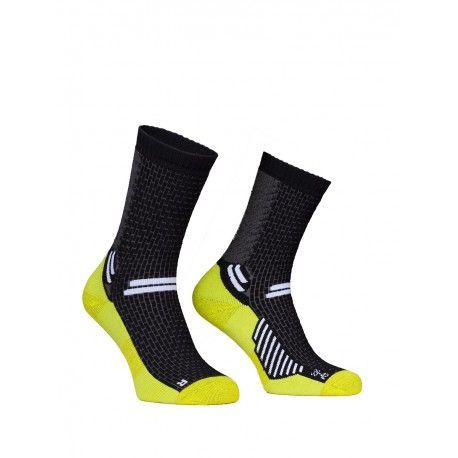 High Point Trek 4.0 Black/celery vysoké trekové ponožky 43-46 EUR
