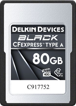 Delkin Black CFexpress Typ A 80GB