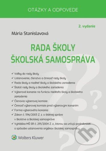 Rada školy – školská samospráva - Mária Stanislavová