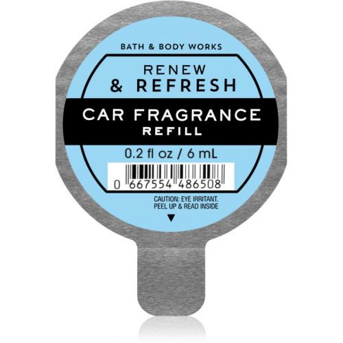 Bath & Body Works Renew & Refresh vůně do auta náhradní náplň 6 ml