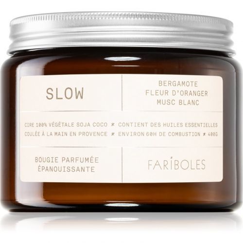 FARIBOLES Green Slow vonná svíčka 400 g