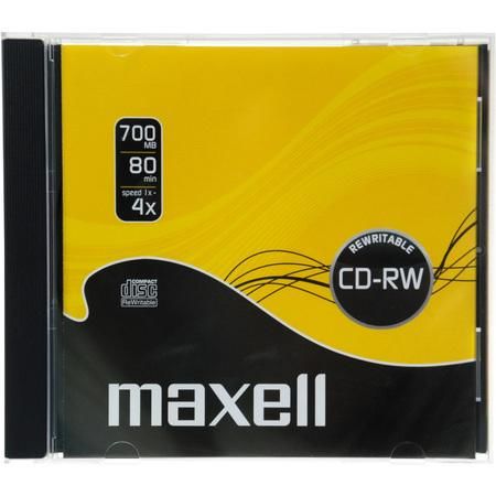 MAXELL CD-RW 700MB 4x 1PK JC 624860,