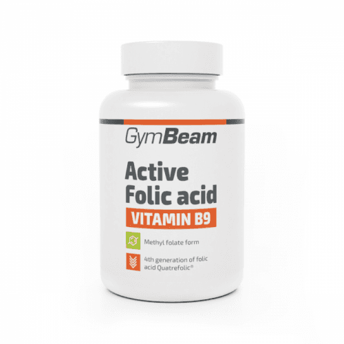 Active Folic acid (Vitamín B9) 60 kaps. - GymBeam