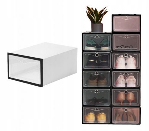 12 ks krabice na boty sada organizér