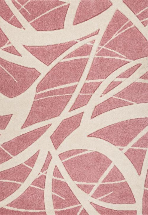 Oriental Weavers koberce Kusový koberec Portland 57/RT4R - 67x120 cm Růžová