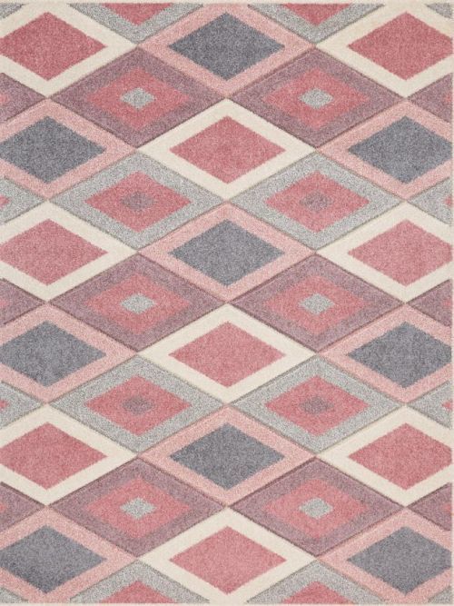 Oriental Weavers koberce Kusový koberec Portland 1505/RT4P - 67x120 cm Růžová