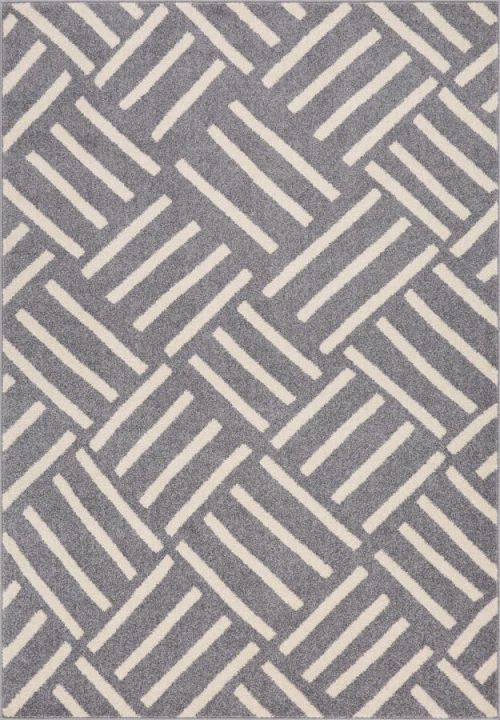 Oriental Weavers koberce Kusový koberec Portland 4601/RT4V - 67x120 cm Šedá
