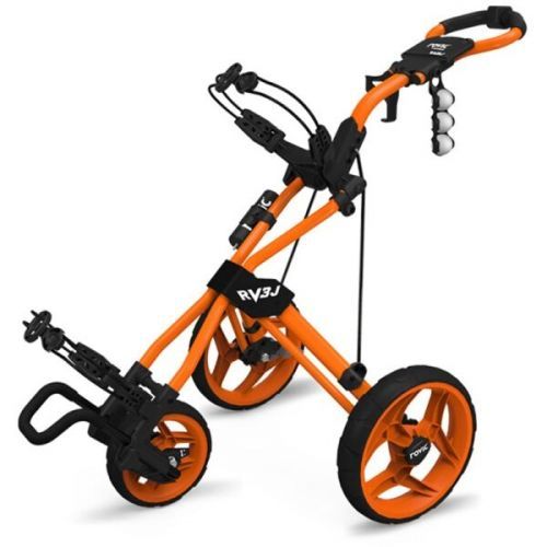 ROVIC RV3J Dětský golfový vozík, oranžová, velikost os