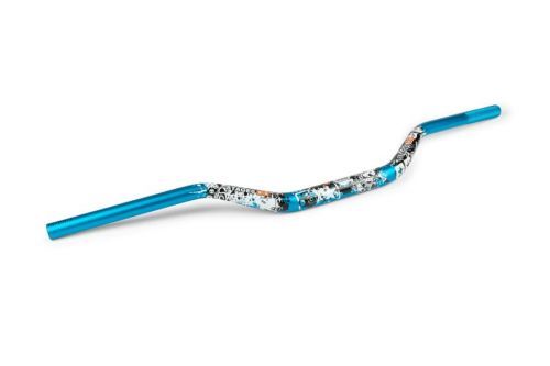 Řidítka motocross Stage6 Fatbar Design, 28,6mm, modré
