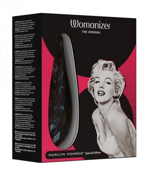 Womanizer Marilyn Monroe Special - rechargeable clitoral stimulator (black)