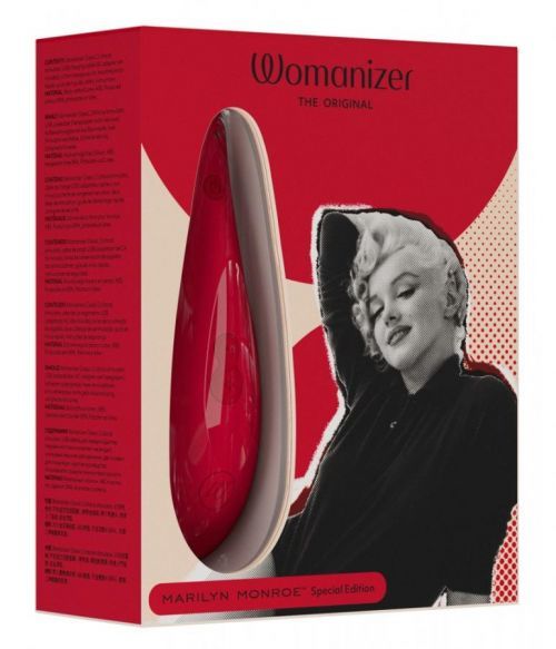 Womanizer Marilyn Monroe Special - rechargeable clitoral stimulator (red)