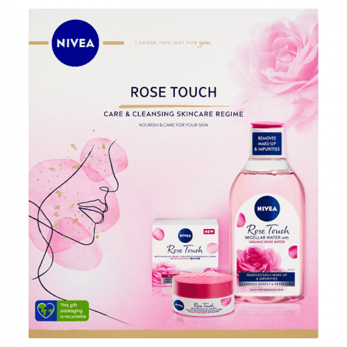 Nivea Rose Touch Face Dárková sada