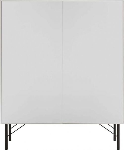 Bílo-černá vysoká komoda 91x111 cm Edge by Hammel - Hammel Furniture